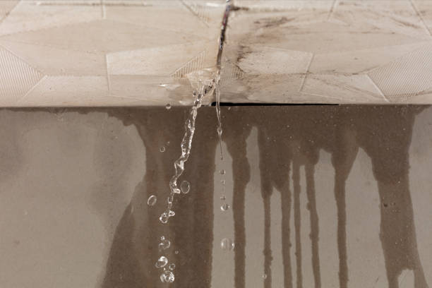 Professional Burst Pipe Cleanup technician working in Albany, MO